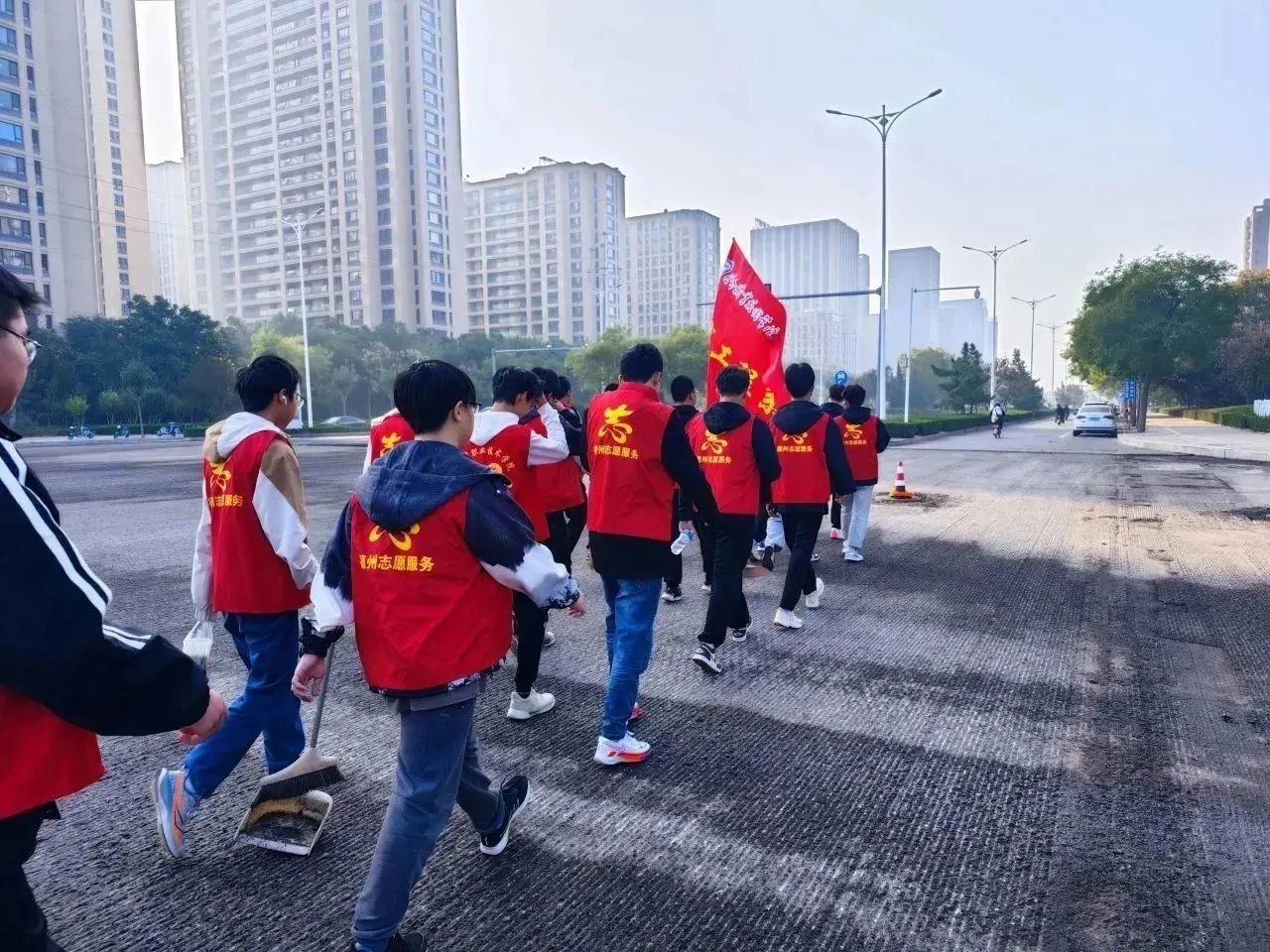 助力创城 你我践行丨百万大学生进社区志愿服务活动-德州职业技术学院机械工程系